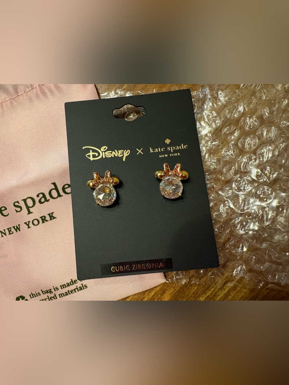 Disney Kate spade earrings